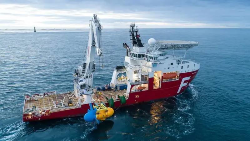Sabella and QOS Energy have joined forces to improve monitoring at the Ushant tidal energy project Photo: Sabella