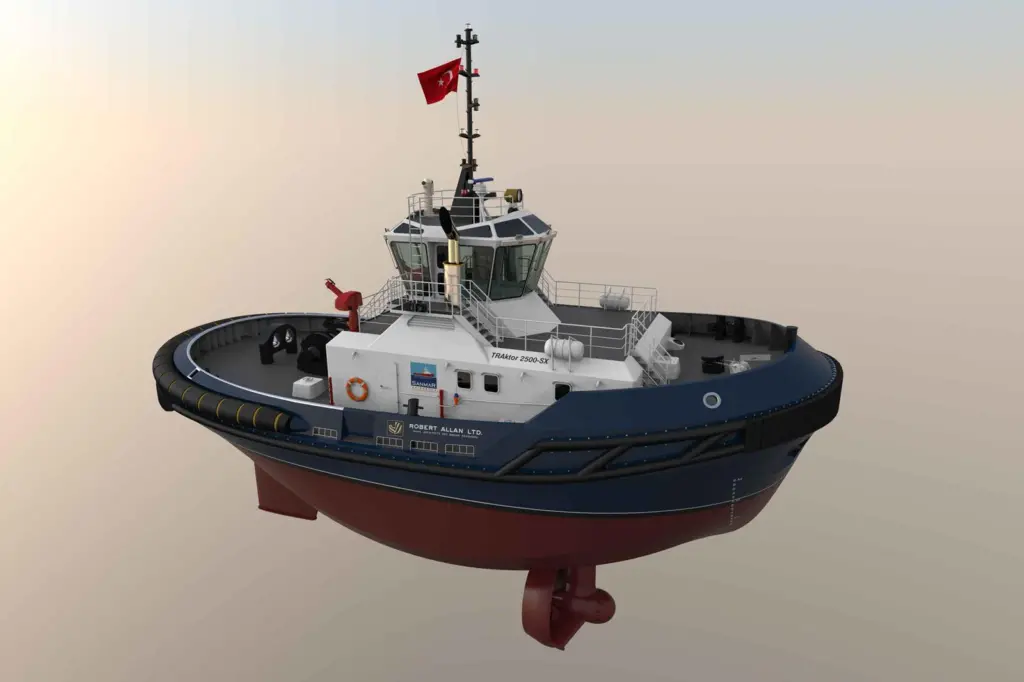 'Svitzer Meridian' is a TRAktor 2500-SX Sanmar exclusive (RAL-Sanmar)