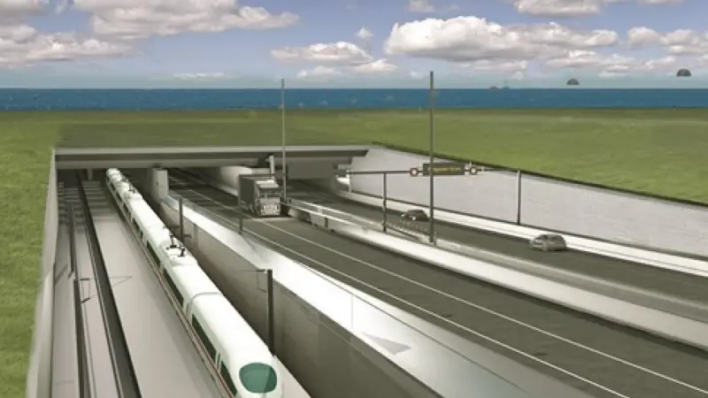 The 17.6km tunnel is due to be completed in 2028
