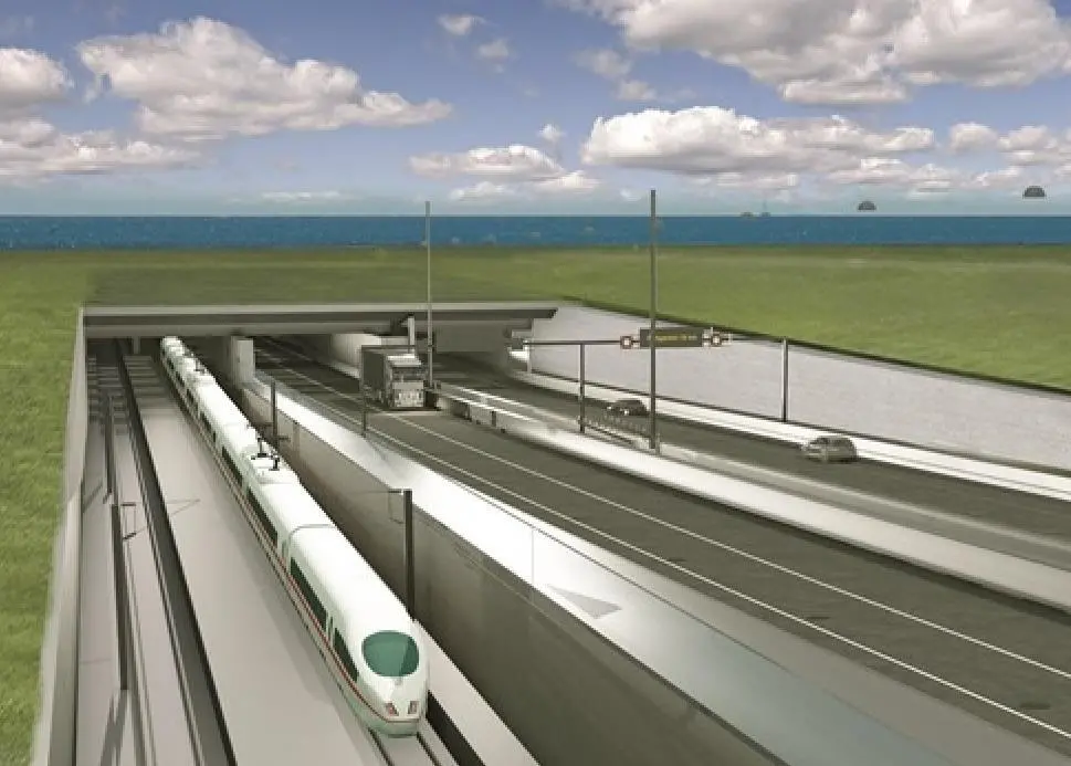 The 17.6km tunnel is due to be completed in 2028