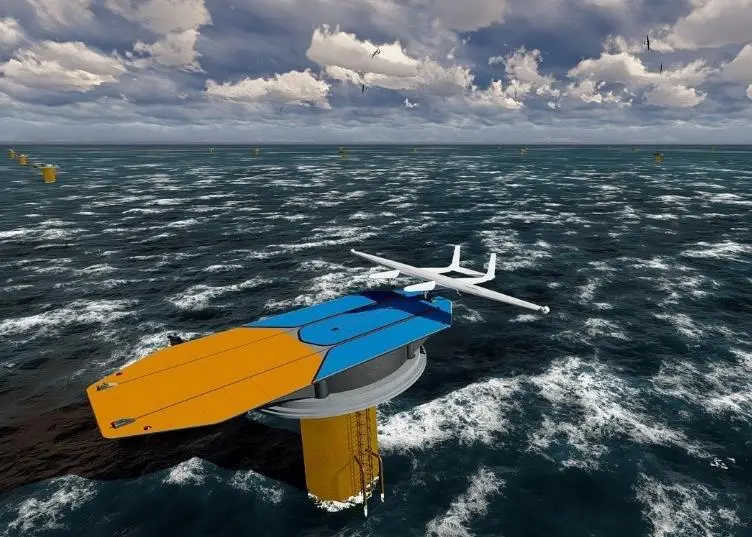 The Ampryx system could utilise former wind turbine foundations and transition pieces