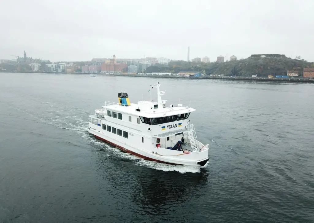 Waxholmsbolaget’s hybrid ferry