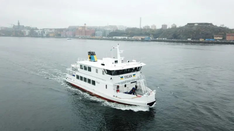 Waxholmsbolaget’s hybrid ferry