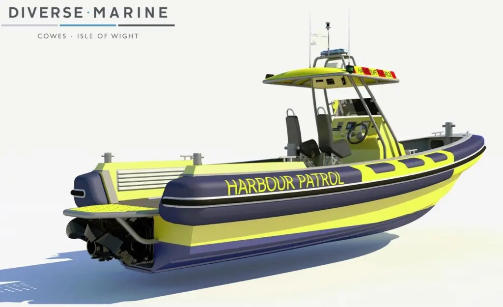 A single Volvo Penta D4 engine and Hamilton HJ274 water jet will propel the vessel to 30 knots in light conditions