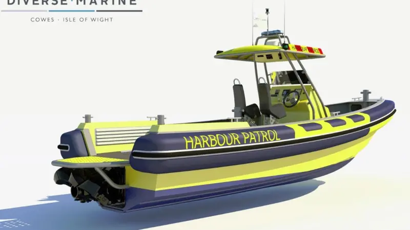 A single Volvo Penta D4 engine and Hamilton HJ274 water jet will propel the vessel to 30 knots in light conditions