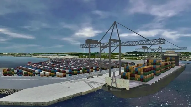 Port of Cork awarded the civil engineering contract for this development to BAM Civil Ltd