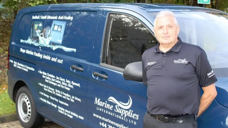 Gavin Fisher, managing director at Marine Supplies (International) Ltd