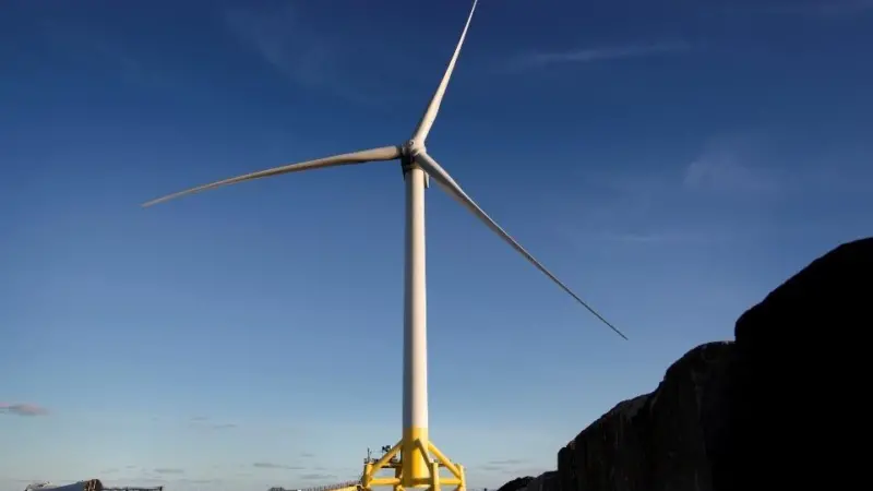 ORE Catapult's demonstration turbine in Levenmouth, Blyth