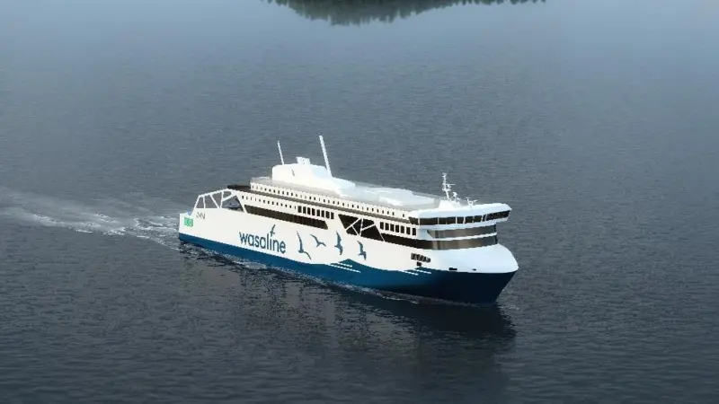 The Vaasa-Umeå route is vital for freight and passengers