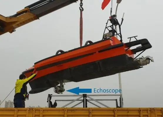 Autonomous Surface Vehicle with sonar