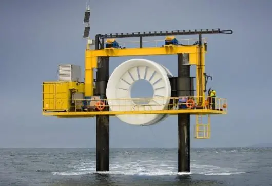 OpenHydro's test rig