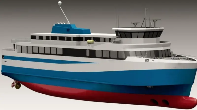Designed by Polarkonsult, the new ferry is due for delivery later this year