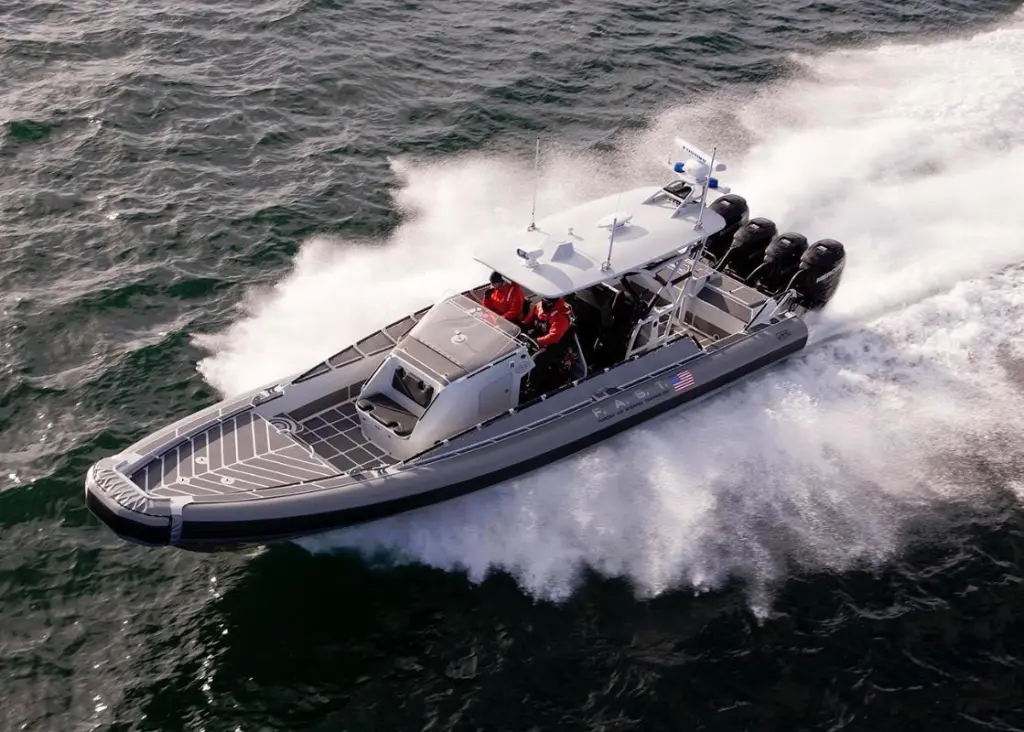 The SAFE Boats 38ft Apostle design: suitable for high speed applications