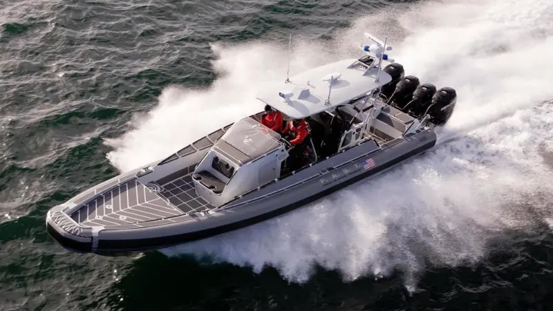The SAFE Boats 38ft Apostle design: suitable for high speed applications