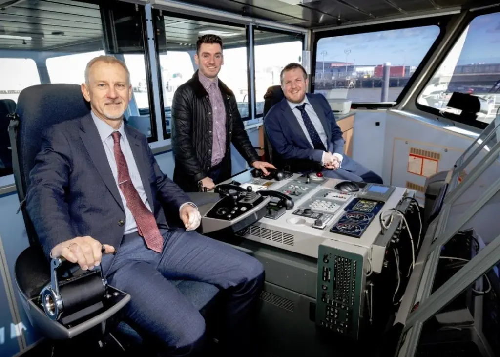 Danny Ruston - Yorkshire Bank, Nick Brambles - MMS Offshore Marine Manager, Peter Hough - Yorkshire Bank