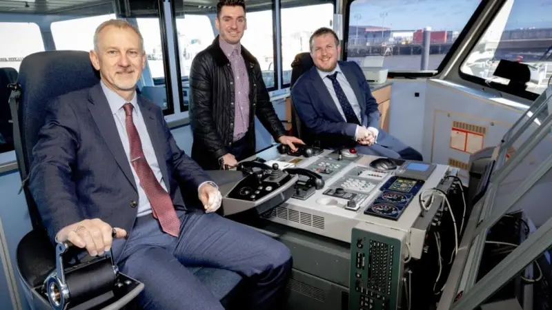 Danny Ruston - Yorkshire Bank, Nick Brambles - MMS Offshore Marine Manager, Peter Hough - Yorkshire Bank