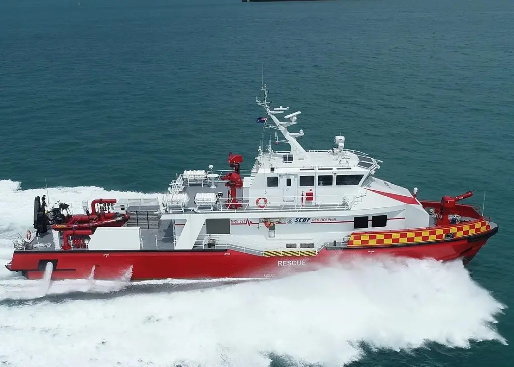 The vessel’s superstructure has been designed as an airtight citadel