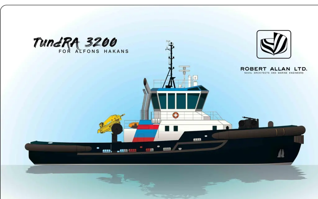 Escort towage in the Baltic will be enhanced by Alfons Hakans two new icebreaking tugs (Hakans)