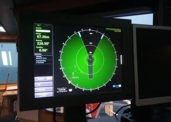 The Wärtsilä SceneScan provides accurate positional information for safer operations (Image: Topaz)