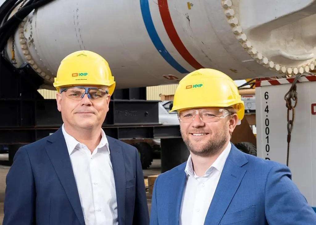 Jan Albert Westerbeek (left) and Jasper Winkes