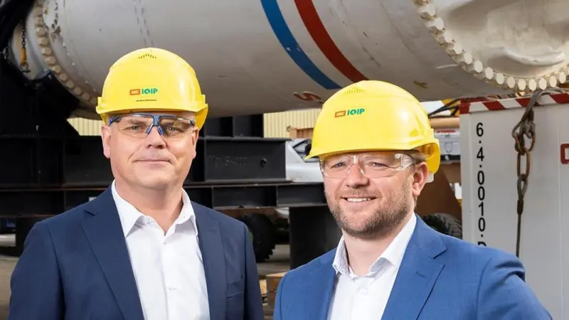 Jan Albert Westerbeek (left) and Jasper Winkes