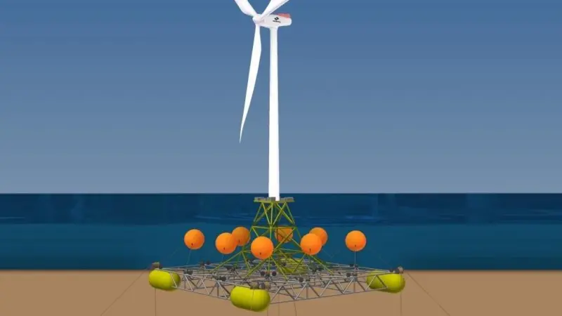 WaveSub offered a strong, stable platform on which a turbine could be installed