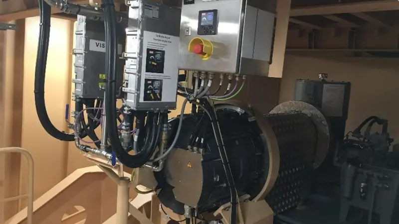 The system uses synchronous reluctance assisted permanent magnet technology and is engineered to function in harsh conditions