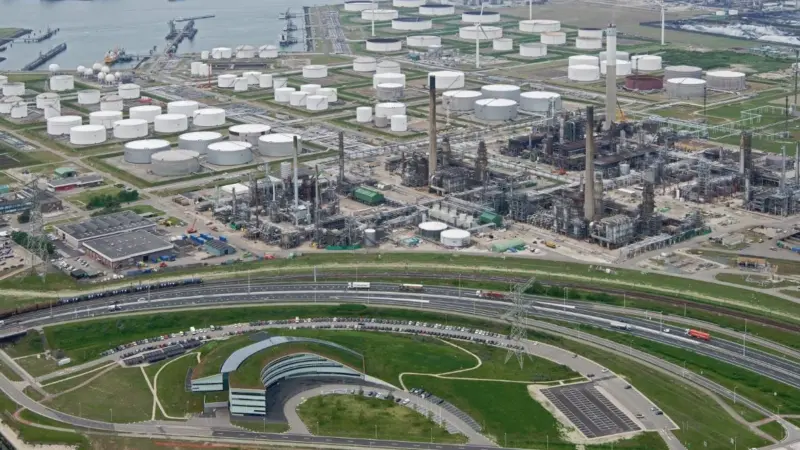BP's Rotterdam refinery