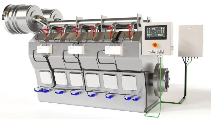 E-Pulse can be installed on medium and high-speed engines operating in harsh applications and installations
