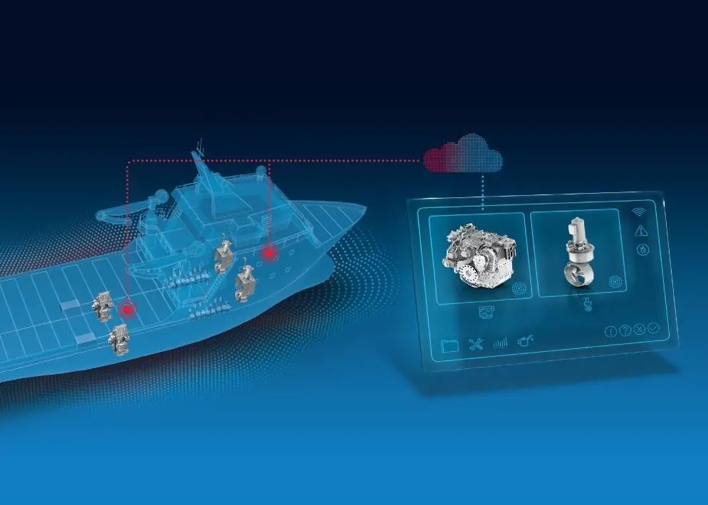 The ZF Condition Monitoring System for thruster systems increases operational safety by monitoring the core components