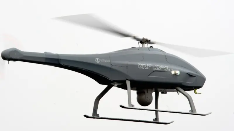 The drone is fitted with a gas sniffer system that is capable of measuring the sulphur emissions by flying into a ship’s exhaust gas plume