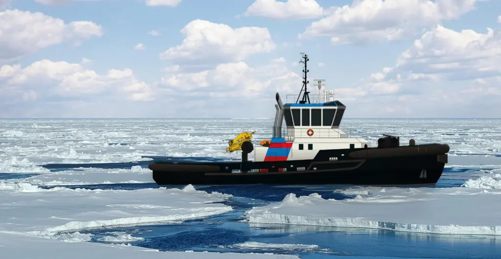 Hakans new tug will provide escort services in ice conditions (Sanmar)