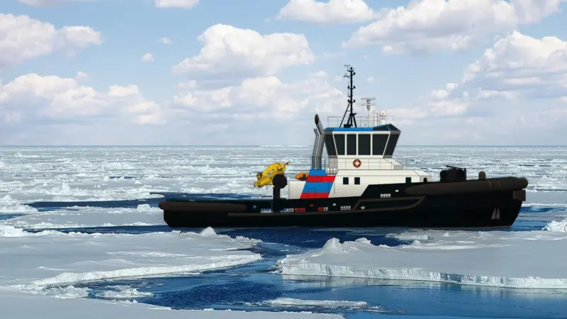 Hakans new tug will provide escort services in ice conditions (Sanmar)