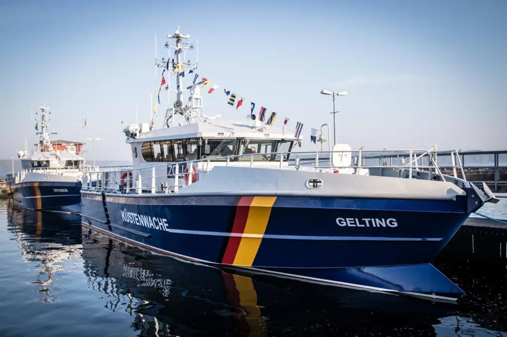 Gelting is second of three newbuilds for German Customs