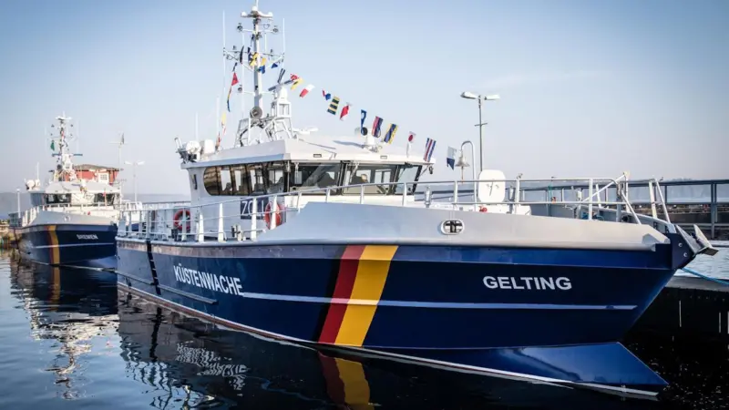 Gelting is second of three newbuilds for German Customs