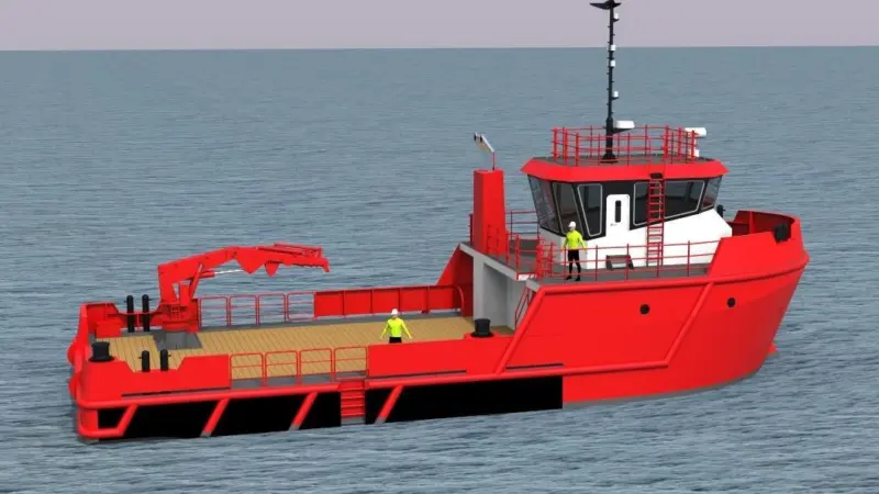 SMS Bulldog 24m aquaculture support vessel