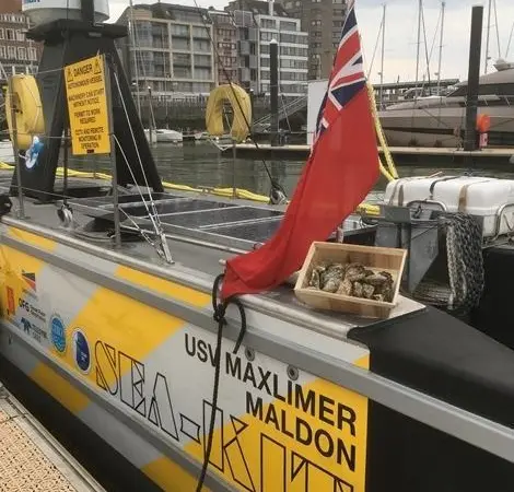 USV Maxlimer's docking in Oostende marked yet another milestone in the development of USVs
