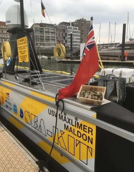USV Maxlimer's docking in Oostende marked yet another milestone in the development of USVs