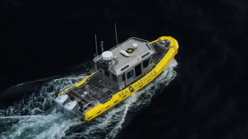 Sea Machines’ SM300 autonomous vessel control system demonstrator