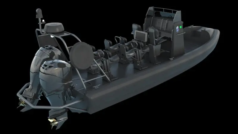 The 8-metre ProZero Center Console has a non-stepped, variable deep V-bottom hull