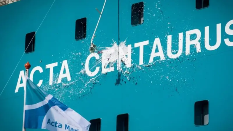 Acta Centaurus will be outfitted with a hybrid battery package