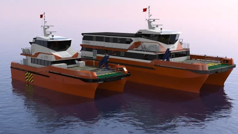 The construction of both these latest 36m SATV and the 26m CTV new builds are well underway