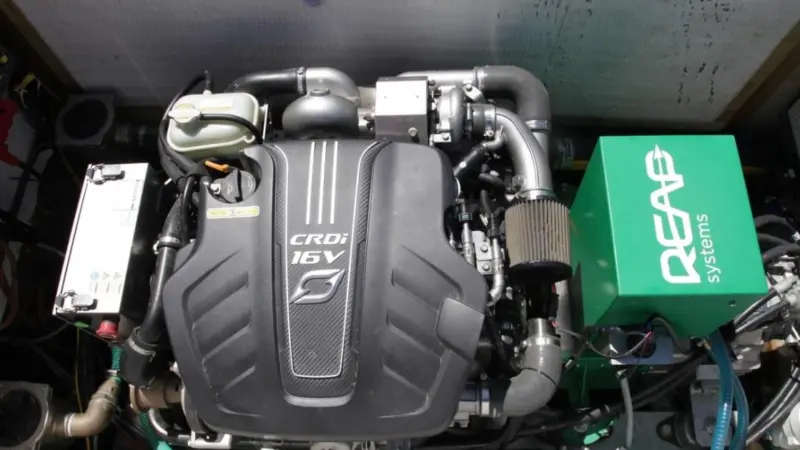 Diesel engine, drive train mechanicals and electricals are all interchangeable