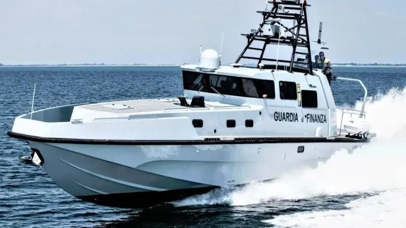 The FB 60 is based on an 18.8-metre-long deep vee hull that is constructed in advanced composites