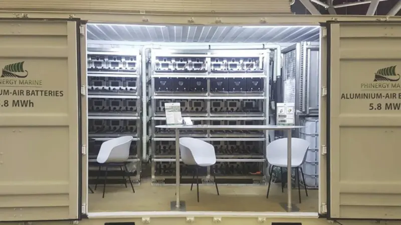 The containerised al-air solution at the E&HMT show