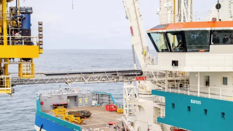 SMST equipment aboard 'Acta Centaurus'