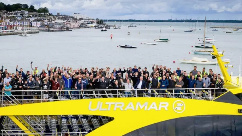Both the ferry builds took less than 10 months