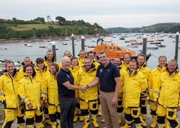 Salcombe RNLI crew