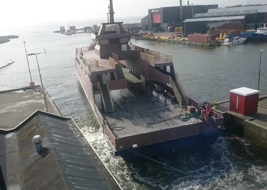 ÆrøXpressen: ASK hull at Hvide Sande for completion this year.
