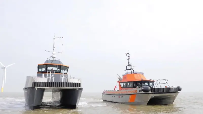 Two Similar Size CTVs - but with very different freeboards